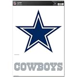 DALLAS COWBOYS OFFICIAL LOGO 11X17 ULTRA DECAL WINDOW CLING