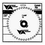 Rip and Crosscutting Saw Blade, 10 by Vermont American