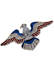 Patriotic Eagle Pin
