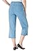 Women's Plus Size Stretch Denim Capri