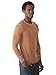 Alternative Mens Striped Eco-Jersey Sweater Knit Crew T-Shirt