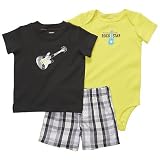Carter's Oh-So-Fun 3-Piece Set - Mommy's Little Rockstar-12 Months