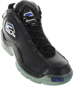 Fila 96 Men's Basketball Shoes Sneakers Grant Hill Black Size 10.5
