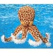 Plush Tashette Kohair Octopus 11"