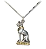 Bast Egyptian Cat Goddess Necklace