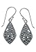 Boma Sterling Silver Diamond Shaped Marcasite title=