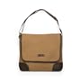 Olive n Figs Khaki 100% Cotton Canvas Everyday Messenger Bag