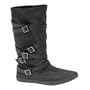 ALDO Kudla - Clearance Women Casual Boots - Black Satin - 10