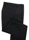 Knightsbridge $125 Comfort Wool Mens Dress Pants, Expandable Waist, Single Pleat