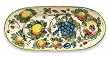 Handmade Toscana Bees Oval Platter From Italy