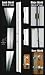 Nickel Low Profile Door Jamb Armor Combo Set