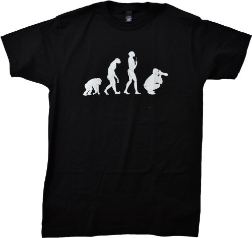 Evolution of the Photographer | Cute, Funny Photography Unisex T-shirt