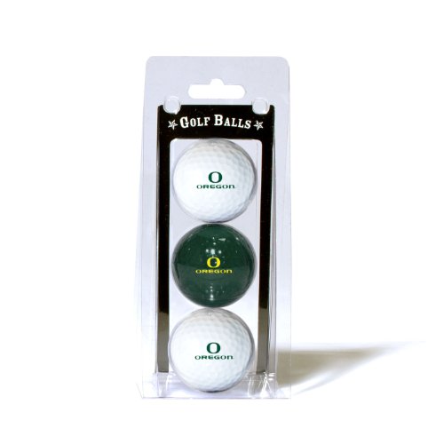 Oregon Ducks Pack Of 3 Golf Balls From Team Golf