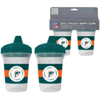 Miami Dolphins Sippy Cup - 2 Pack
