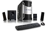 CybertronPC CONQUEROR AAX4240BSA, Black/Silver, AMD Phenom X4 9750 (2.40GHz), 4096MB, Dual 160GB RAID Edition - RAID 0, Additional 500GB Hard Drive, 20X DVD+-RW Dual Layer Burner Drive, Dual ATI Radeon HD3870 in CrossFire Configuration, 600 Watt Power Supply, Windows XP Professional, 1 Year Parts & Labor Warranty