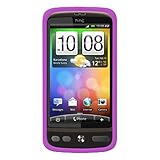 Amzer Silicone Skin Jelly Case for HTC Desire (Purple)