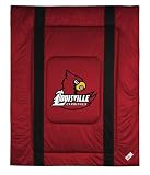 NCAA Louisville Cardinals - 5pc BEDDING SET - Full/Double Size