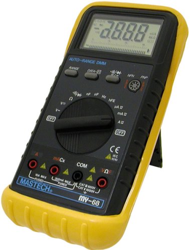 Mastech Auto-Ranging Digital Multimeter, MY68