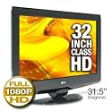 LG 32LF11 - 32" LCD TV - widescreen - 1080p (FullHD) - HDTV - gloss black