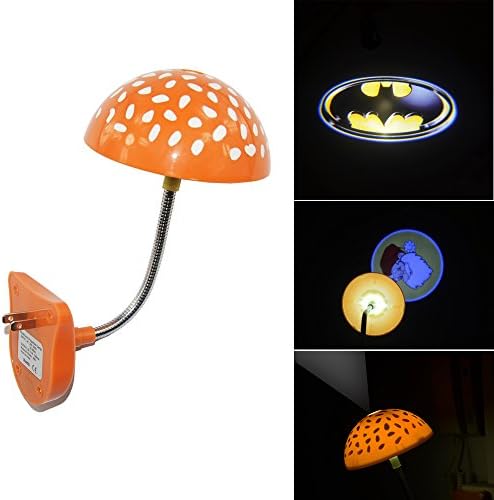 Batman badge shield logo Night Bedroom Children room bar hotel Mushroom Ceiling roof LED logo shadow projection projector light sleeping lamp Infrared Sensor