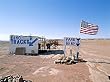 Dinosaur Track Attraction Shack, Arizona Photograph - Beautiful 16x20-inch Photographic Print by Carol M. Highsmith