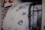 Ralph Lauren Blue Ellis University Blue Twin Duvet Comforter Cover