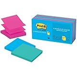 Post-it Pop-up Notes, 3 in x 3 in, Jaipur Collection, 12 Pads/Pack (R330-12AU)