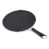 Orka Silicone 14 Silicone Splatter Screen.  Color Black.