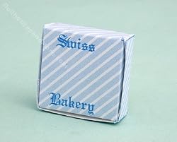 Swiss Bakery Pie Box Dollhouse Miniature