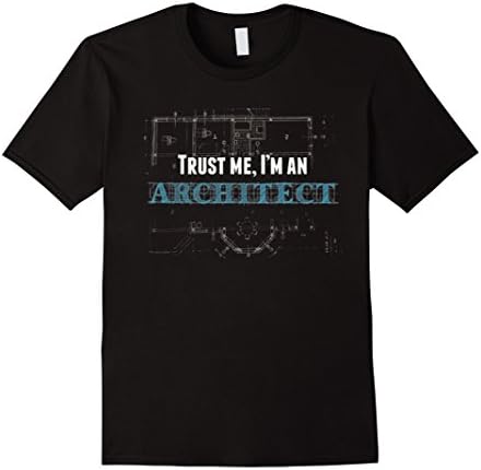 Men's Trust Me, I'm An Architect T-Shirt XL Black