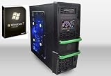 Zoom Produkt-Bild: ONE Gamer-PC Phenom II X6 1090T, 6x 3,2 Ghz (Hexacore), 4 GB DDR3-RAM, 1500GB HDD SATA2, DVD-Brenner, 1536MB NVIDIA Geforce GTX480, 7.1 Sound, GigaBit-LAN, HDMI, inkl. Microsoft Windows 7 Ultimate 64-Bit