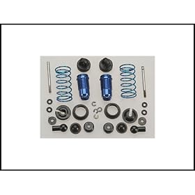 Team Associated Shock Kit - 18T Front Blue Aluminum from Associated Accessories