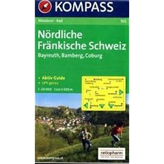 N�rdliche Fr�nkische Schweiz 1 : 50 000: Bayreuth, Bamberg, Coburg. Wandern, Rad. GPS-genau