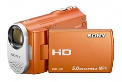 Sony Webbie MHS-CM1 HD Camcorder (Orange)