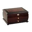 "Kingston" Mele & Co. Jewelry Box in Walnut "Kingston" Mele & Co. Jewelry Box in Walnut