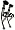 PowerStrider Shark (Black) (1 Pair Advanced Stilts) (Up to 151 Lbs.)