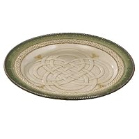 Grasslands Road Celtic 11-Inch Dinner Plate with Good Wish Message And Stand