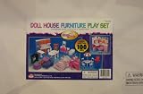 Doll House Furniture Play Set Fits Barbie & 11.5" Fashion Dolls