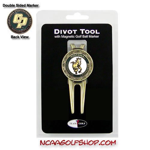 Cal Poly Mustangs Divot Tool Ball Marker Tg1