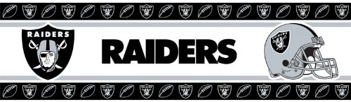 NFL Oakland Raiders Wall Border