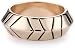 House of Harlow 14k Rose-Gold-Plated Thick Stack Ring, Size 7 1960