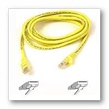 Belkin A3L791-02-YLW RJ45 CAT-5e Patch Cable (Yellow)