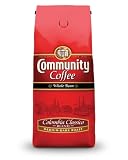 Community Coffee Whole Bean Coffee, 100% Colombia, 12-Ounce Bags (Pack of 3)