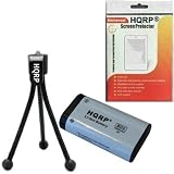 HQRP Battery Replacement for OLYMPUS Camedia C-730 UZ, C-720 UZ, C-700 Ultra Zoom, C-5050 Zoom Digital Camera + Mini Tripod and LCD Protector by HQRP