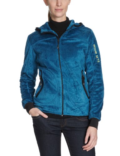 Northland Professional Damen Jacke Ski Long Sleeve Teddy Hood, ink blue, S, 02-04686