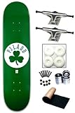 Plan B Irish PJ Ladd Clover Skateboard Deck Complete