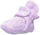 Zutano Unisex-Baby Newborn Cozie Fleece Bootie, Orchid, 12 Months