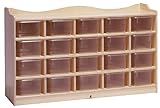 IMAGE OF Steffy Wood Heirloom 25 Tray Storage Cubby