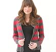 The Stripe Sweater Cardigan