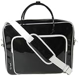 Ice Red Shine Glossy Laptop Bag